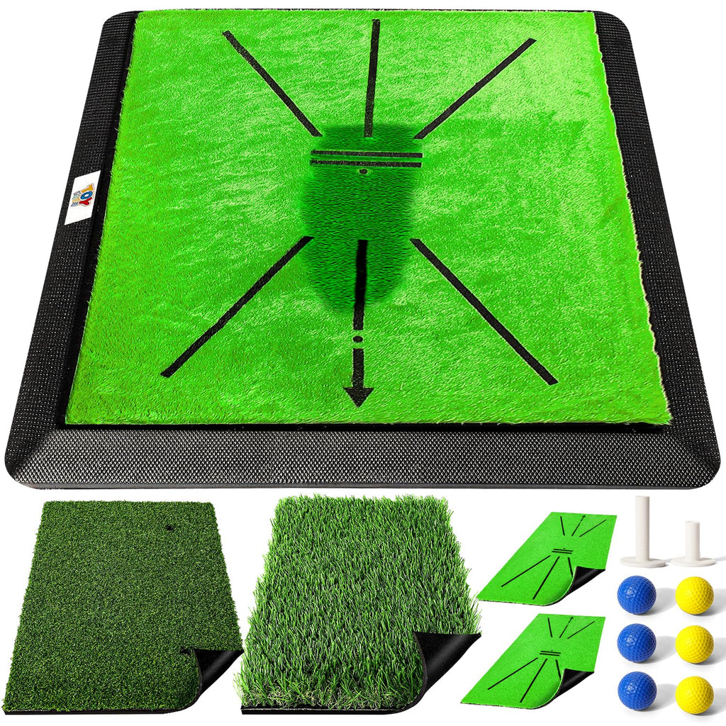 Golf Practice Mat – 4-Pack