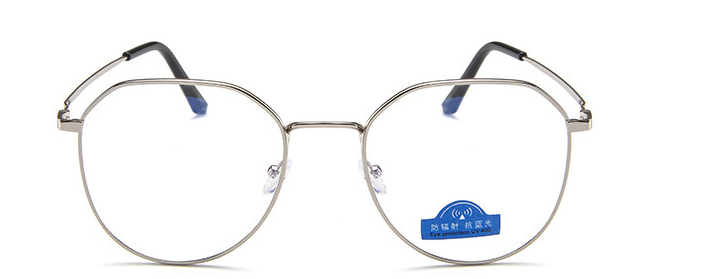 Blue Light Blocking Glasses — Anti Eye-Strain (Metal Frame)