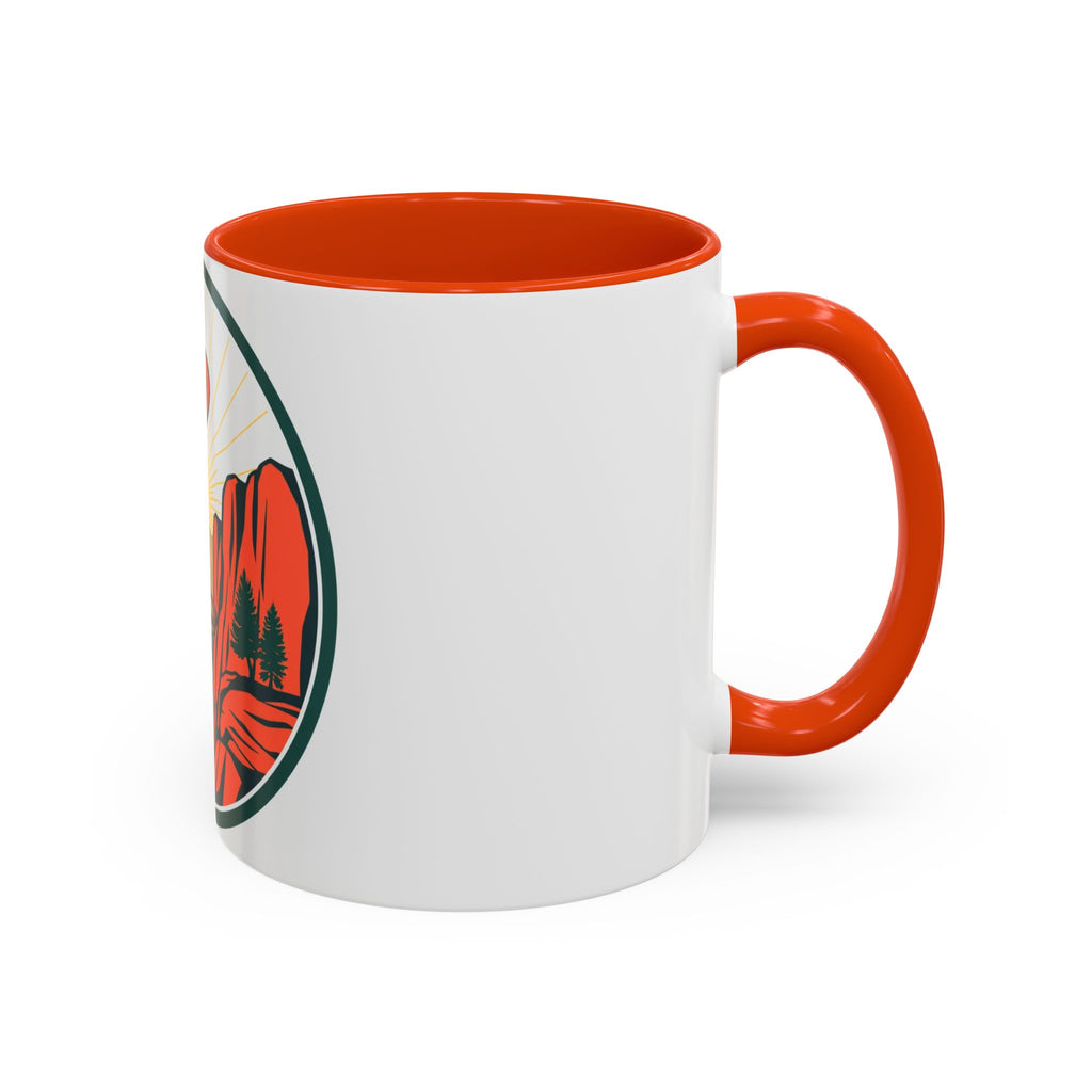 CanyonCache Disc Golf Canyon Mug — Retro Disc Golf Coffee Mug