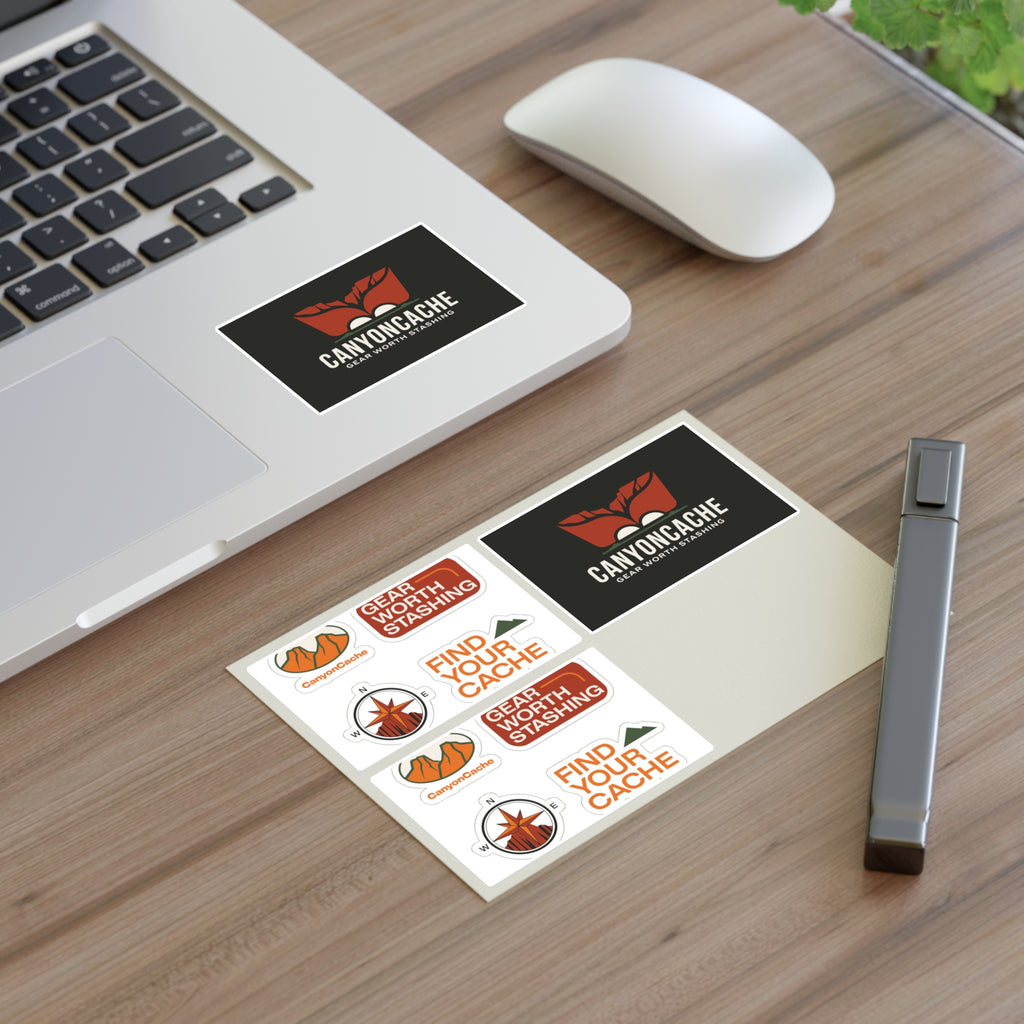 Trail Sticker Pack — 4 Die-Cut Stickers