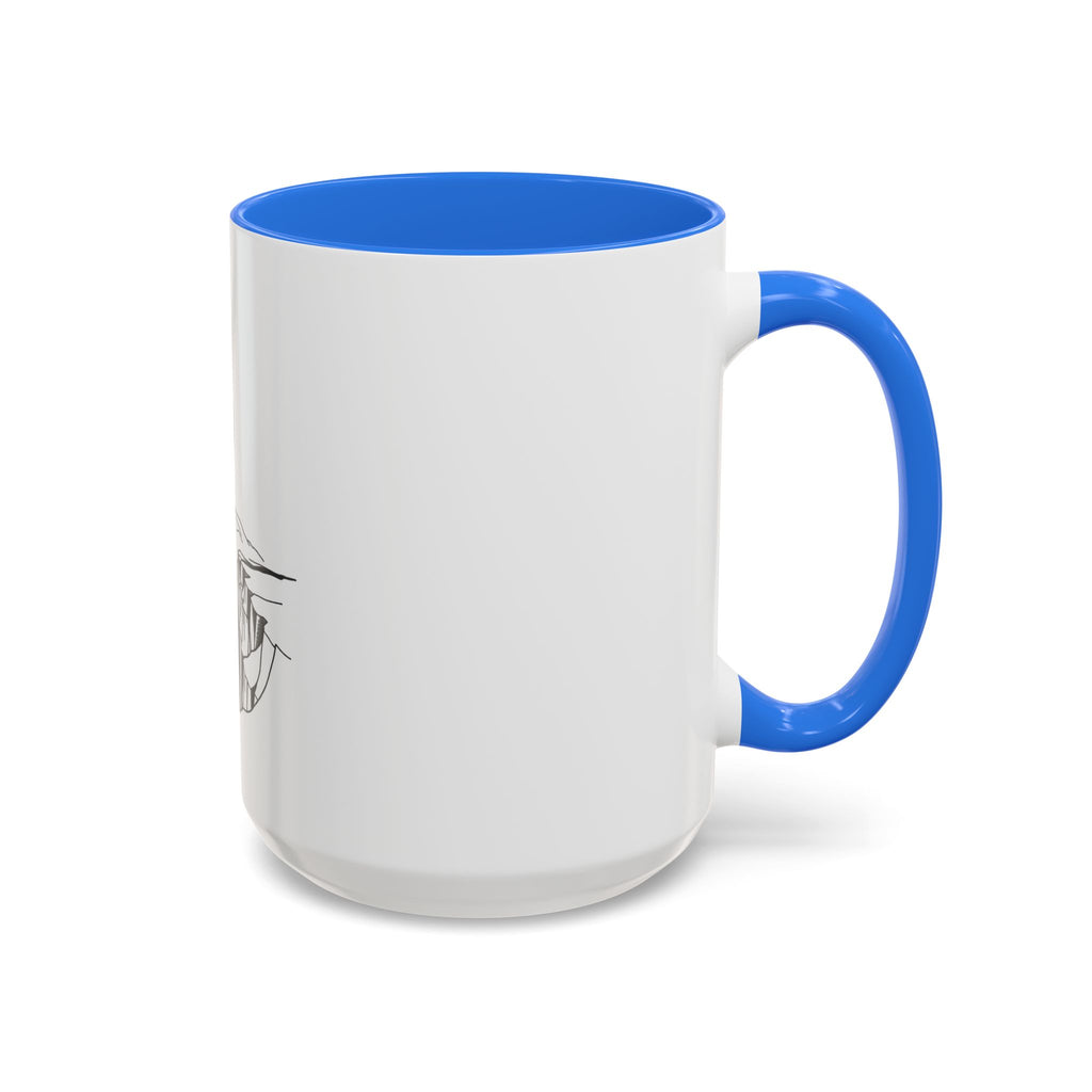 CanyonCache Minimalist Canyon Mug — Line-Art Mountain Coffee Mug