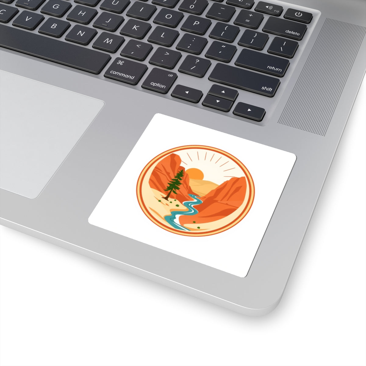 CanyonCache Canyon Badge Sticker — Vinyl Kiss-Cut
