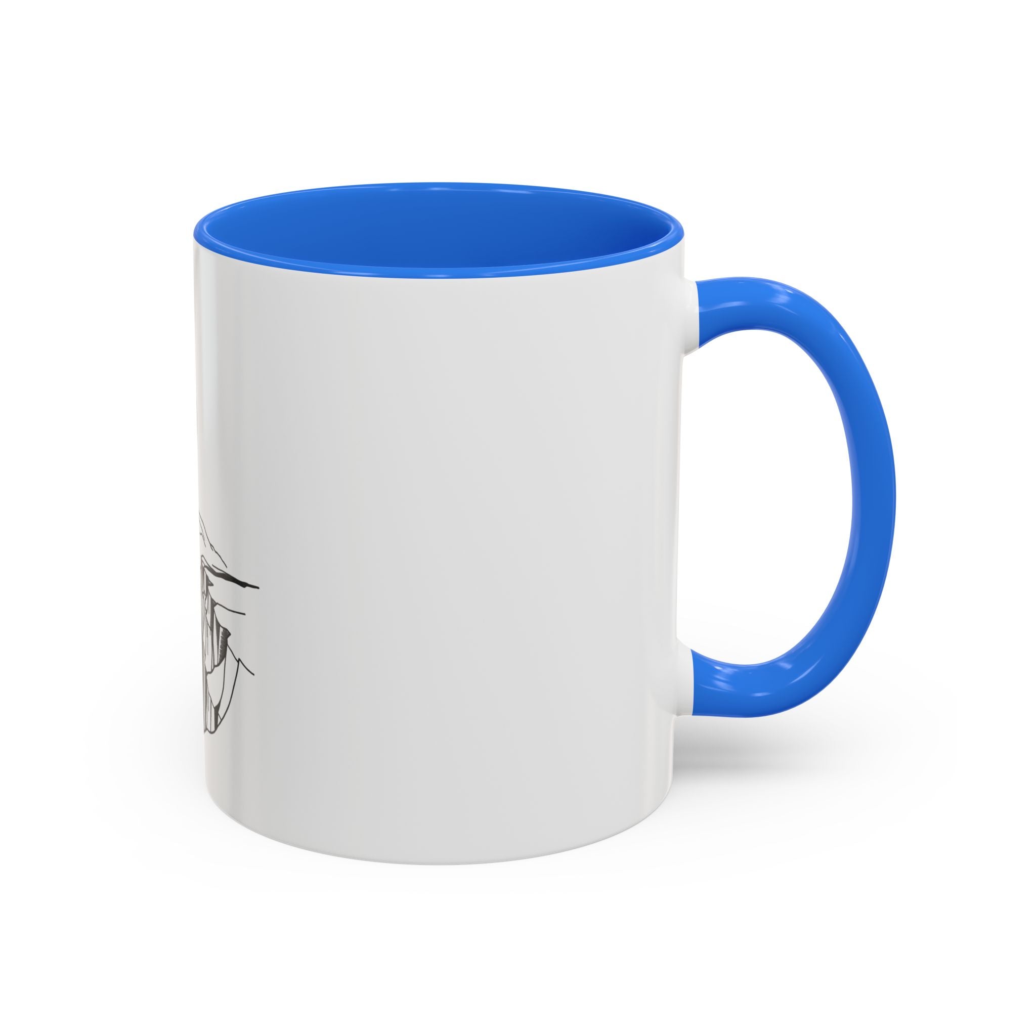 CanyonCache Minimalist Canyon Mug — Line-Art Mountain Coffee Mug