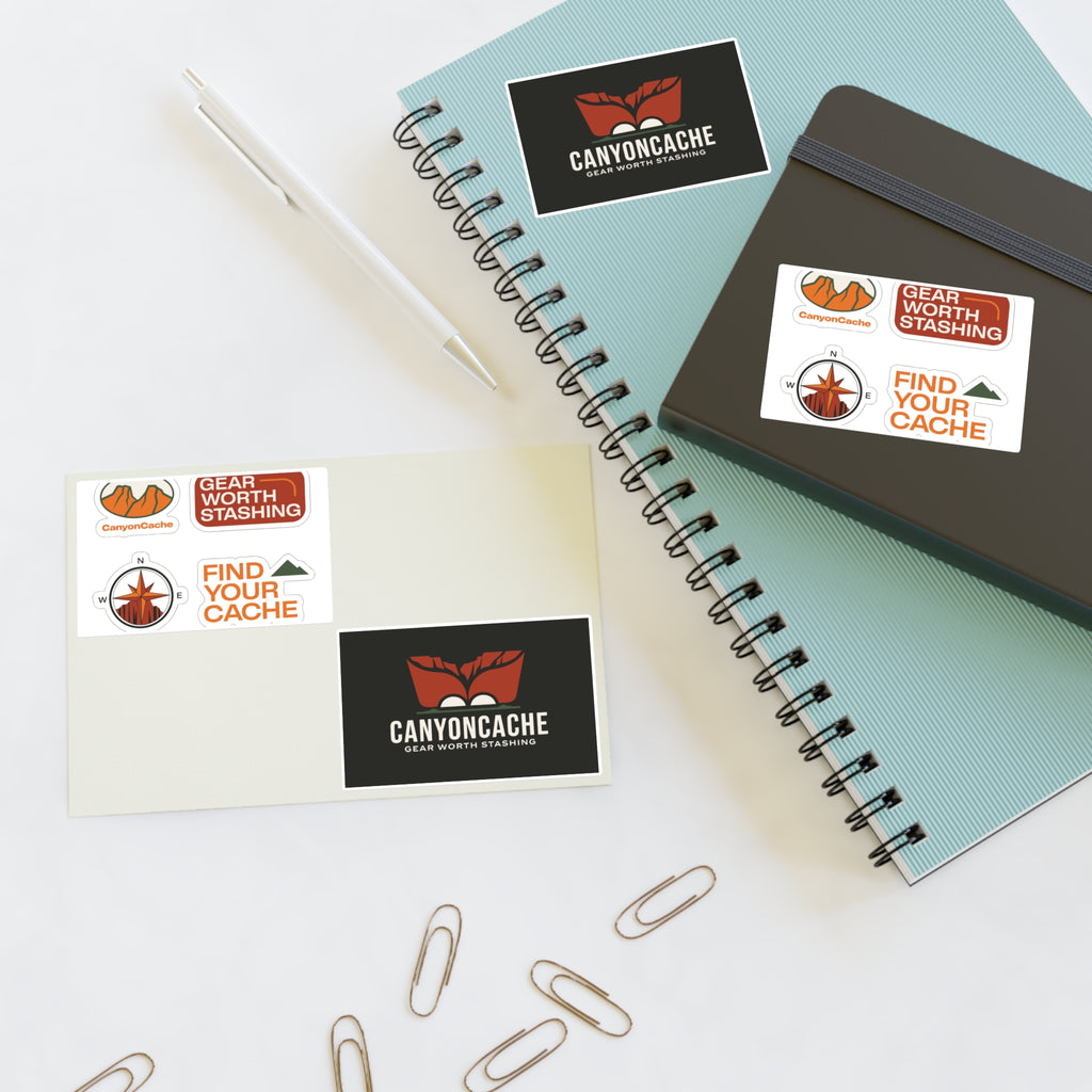 Trail Sticker Pack — 4 Die-Cut Stickers