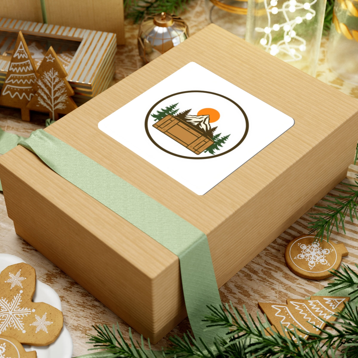CanyonCache Cache Crate Sticker — Vinyl Kiss-Cut