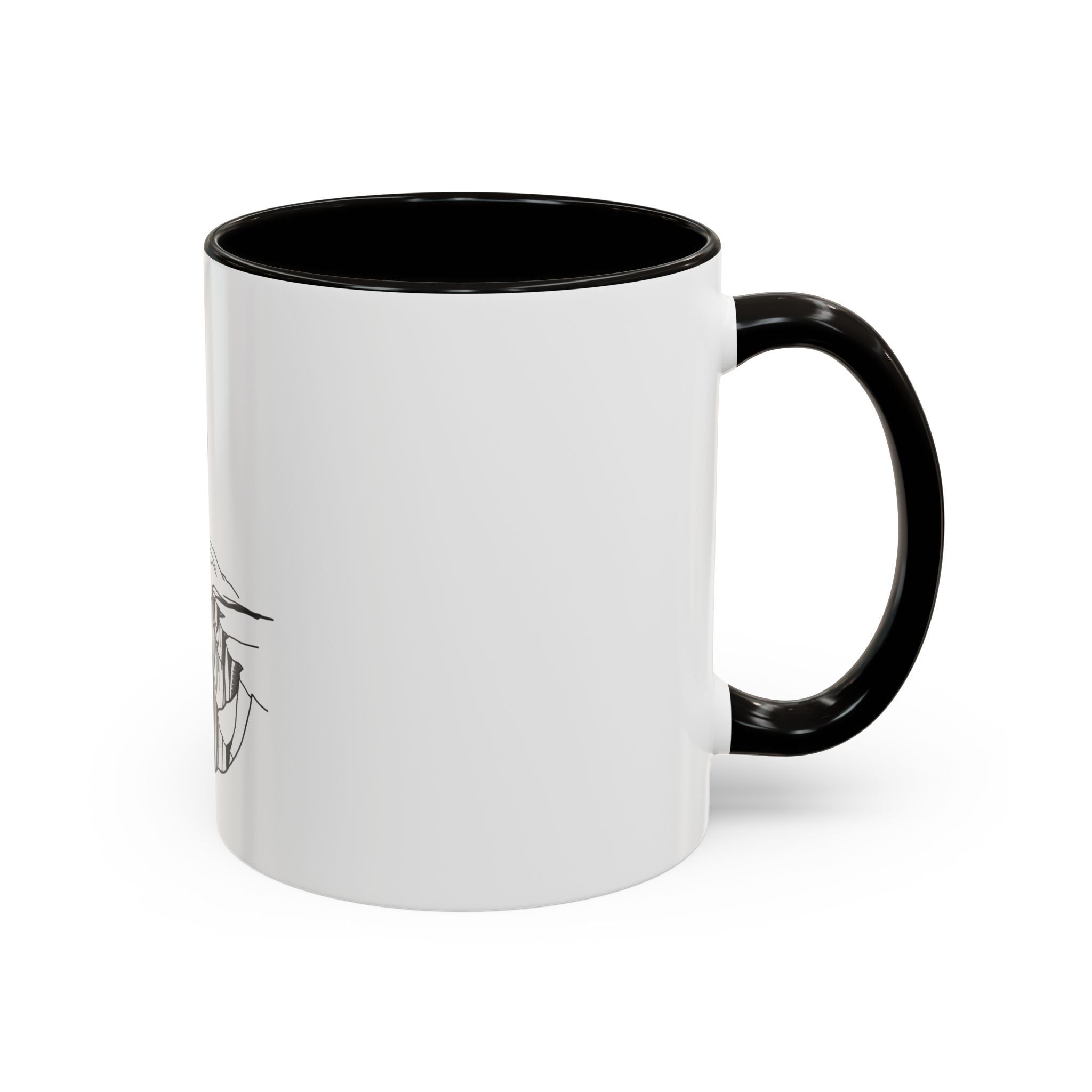 CanyonCache Minimalist Canyon Mug — Line-Art Mountain Coffee Mug