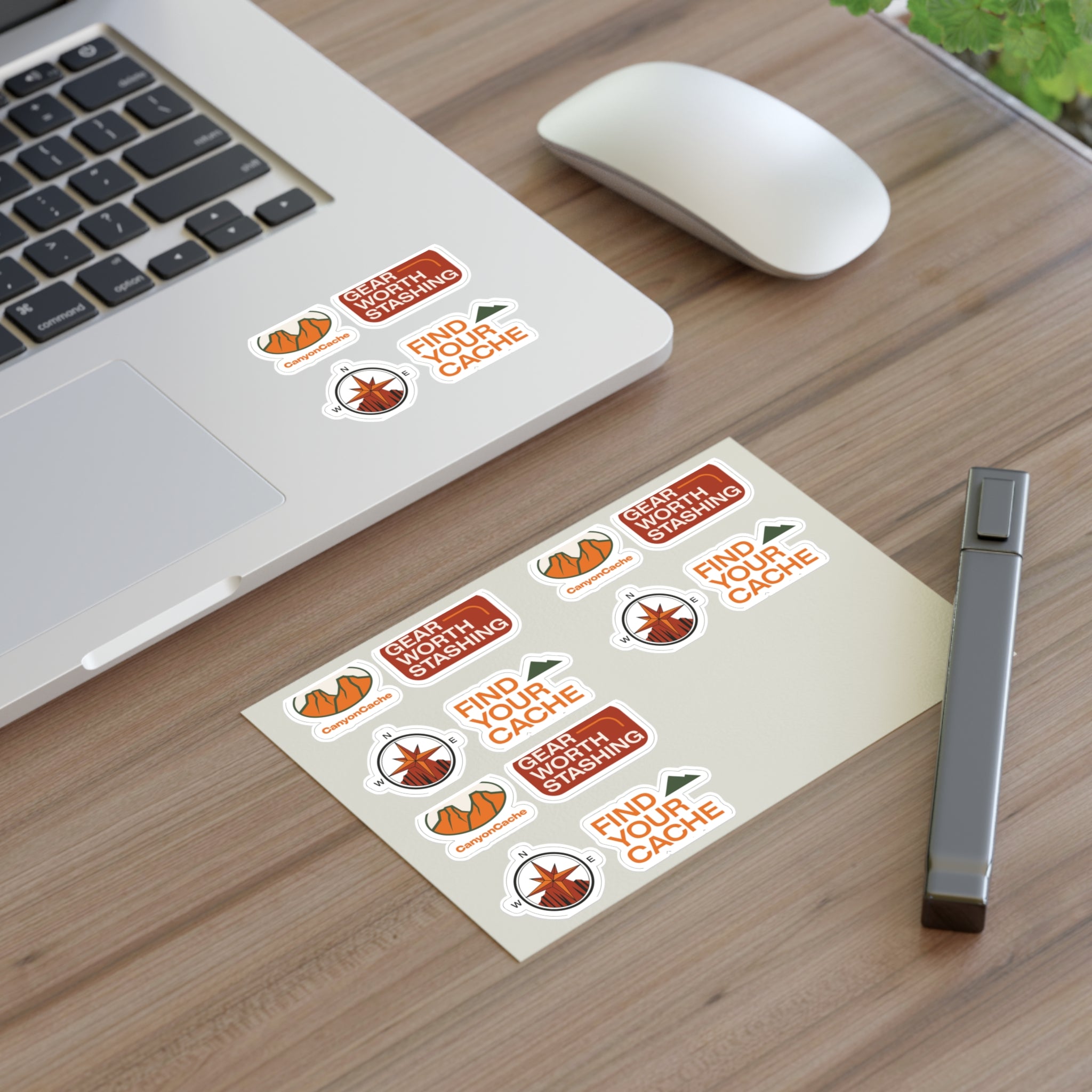 Trail Sticker Pack — 4 Die-Cut Stickers
