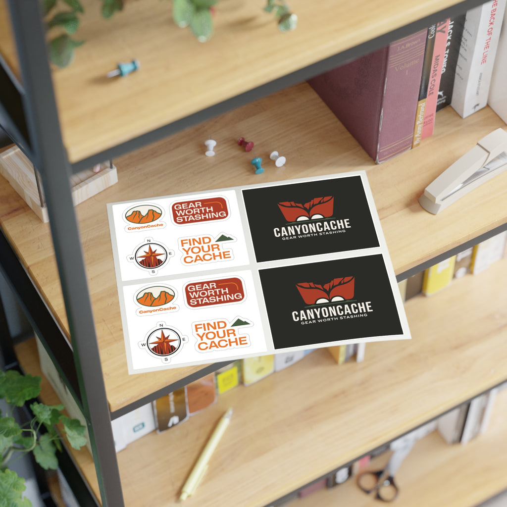 Trail Sticker Pack — 4 Die-Cut Stickers