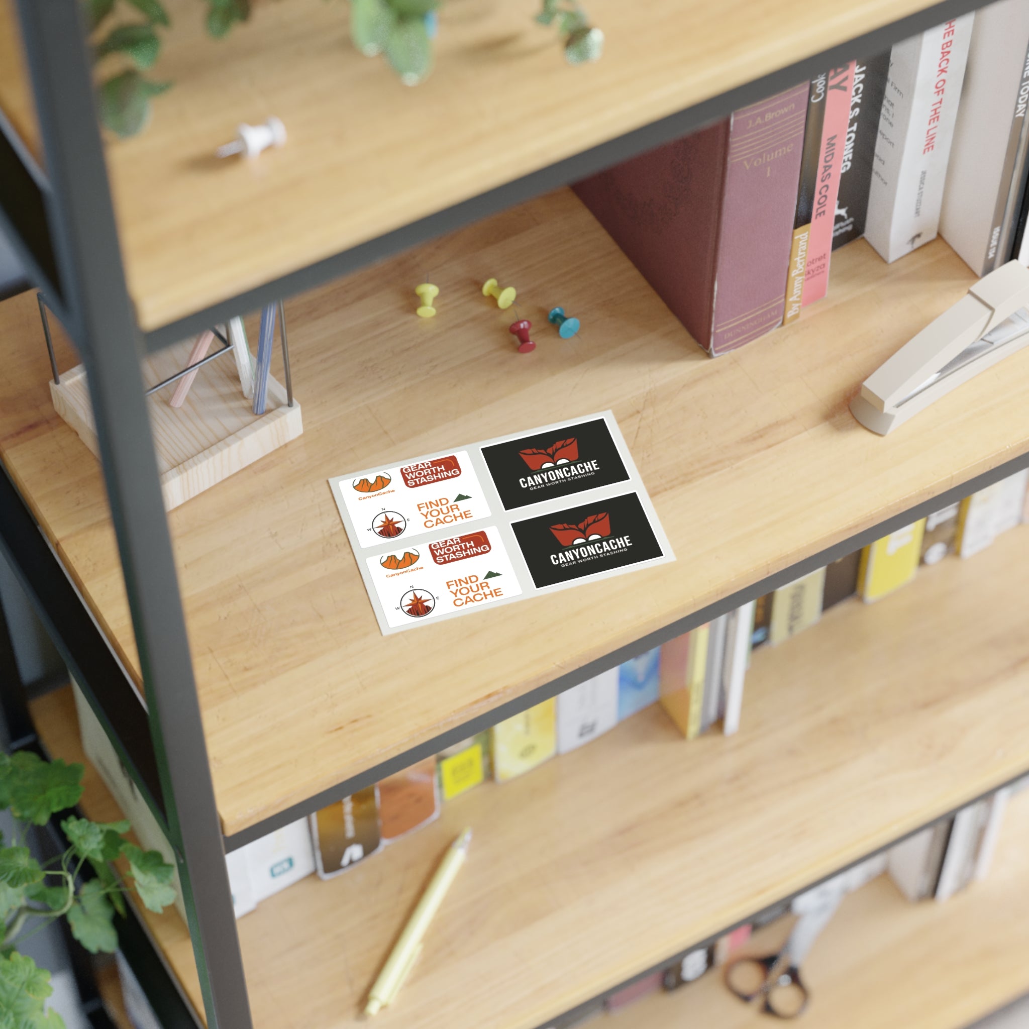 Trail Sticker Pack — 4 Die-Cut Stickers