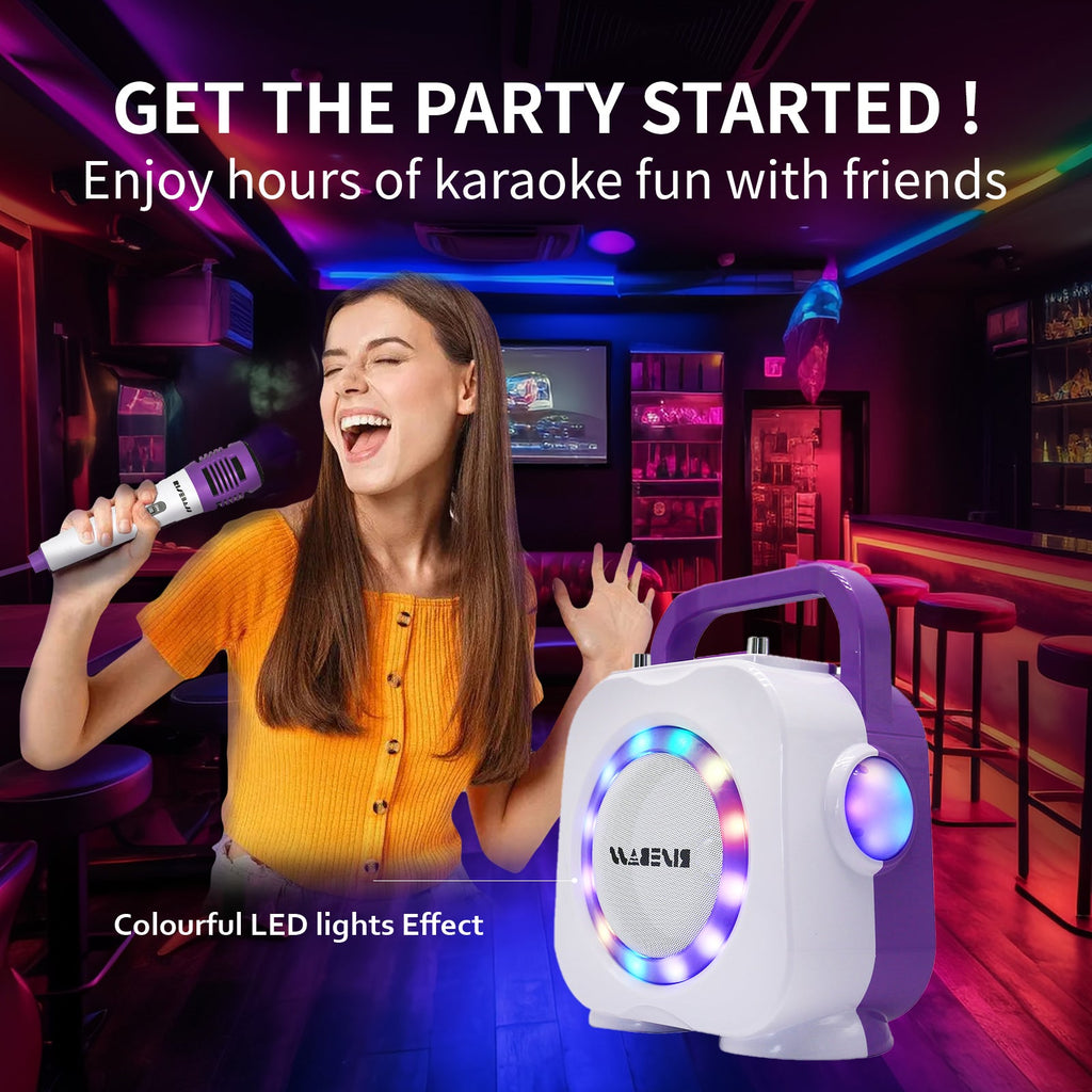 Dual Mic Bluetooth Karaoke Speaker System