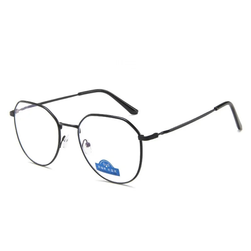 Blue Light Blocking Glasses — Anti Eye-Strain (Metal Frame)