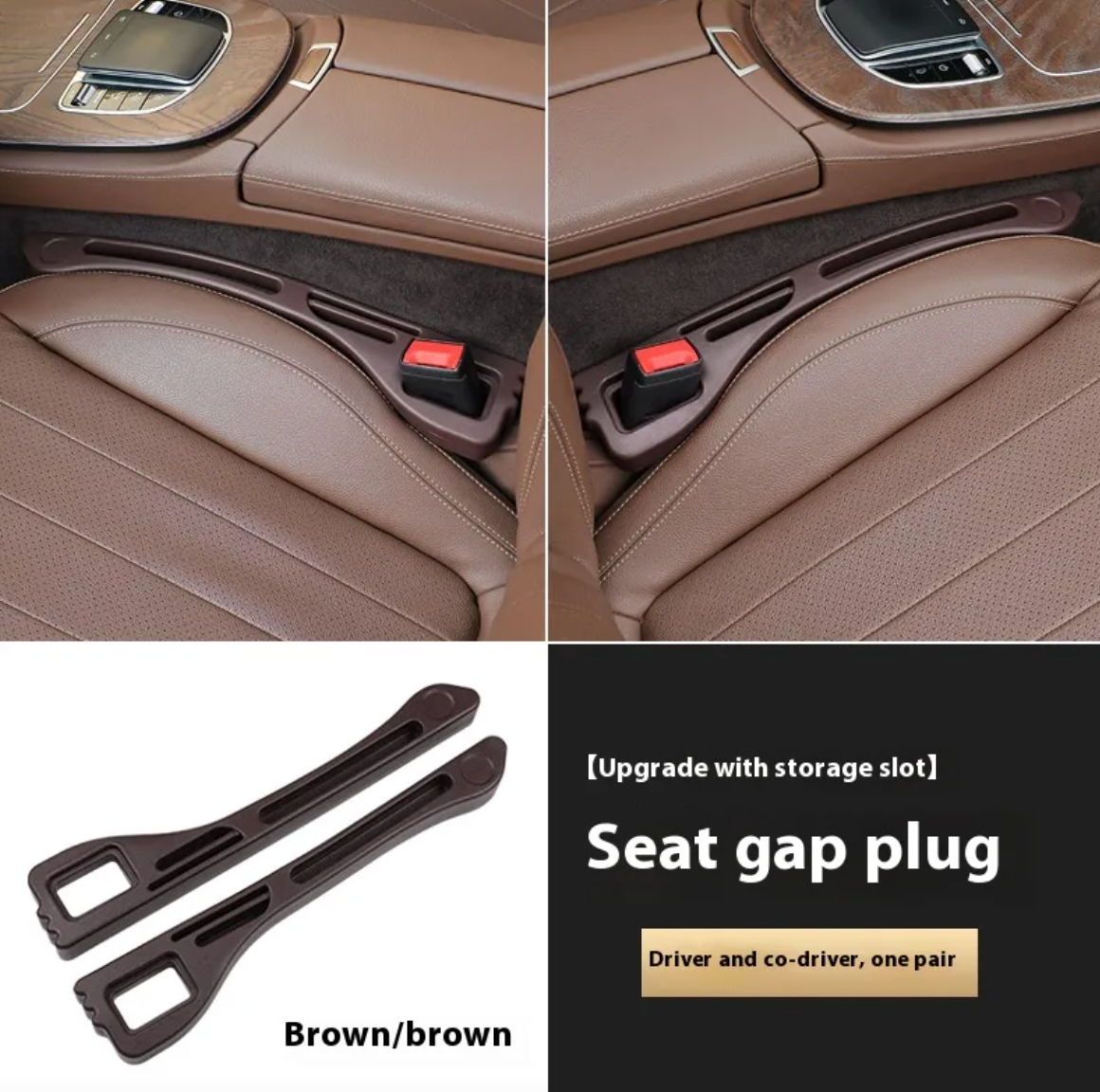 Car Seat Gap Filler — No More Lost Phones & Keys