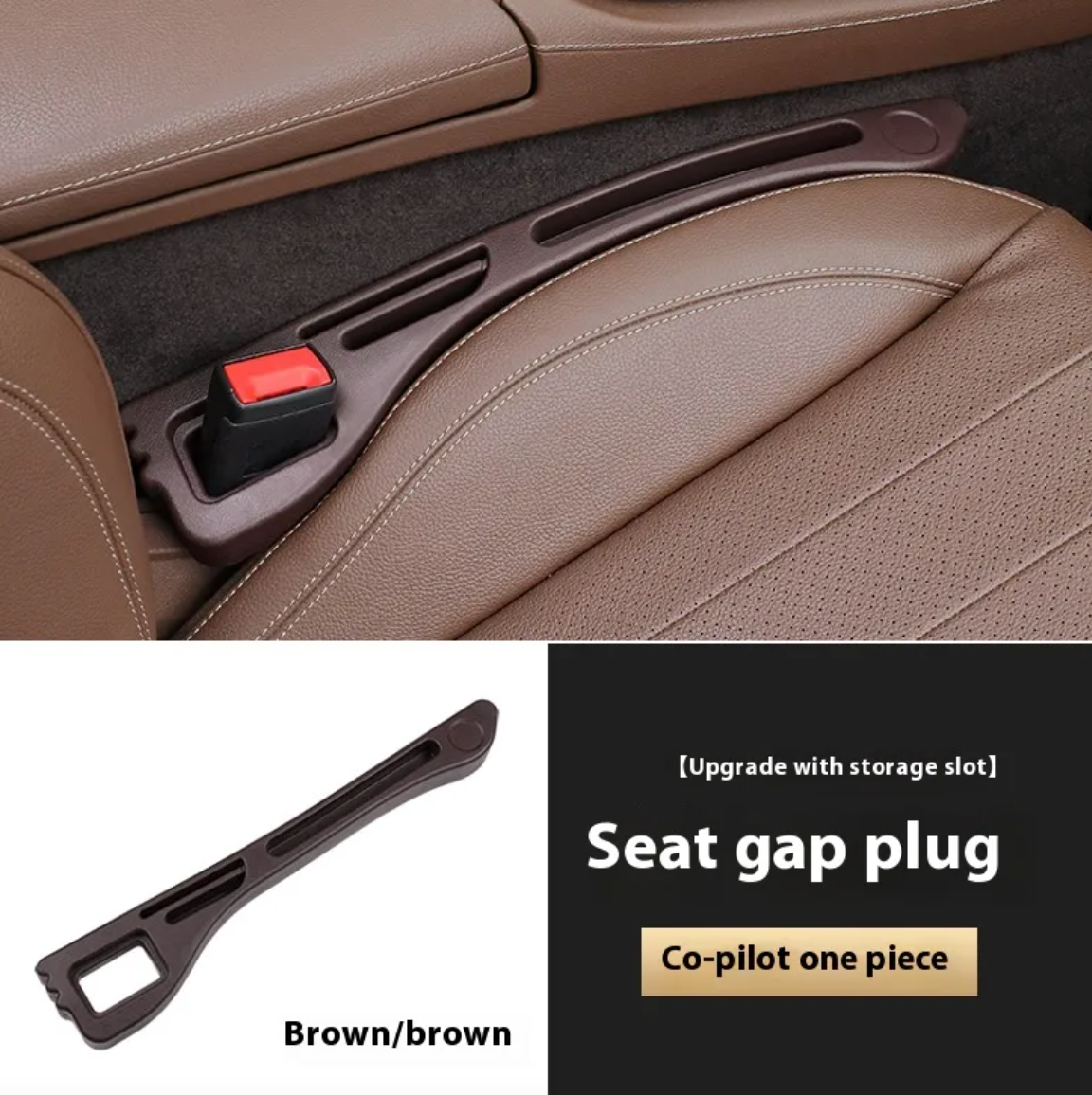 Car Seat Gap Filler — No More Lost Phones & Keys