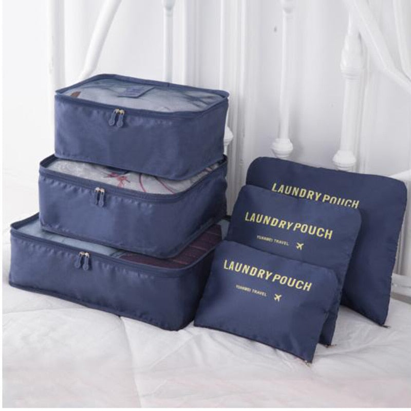 Travel Packing Cubes — Luggage Organizer Set