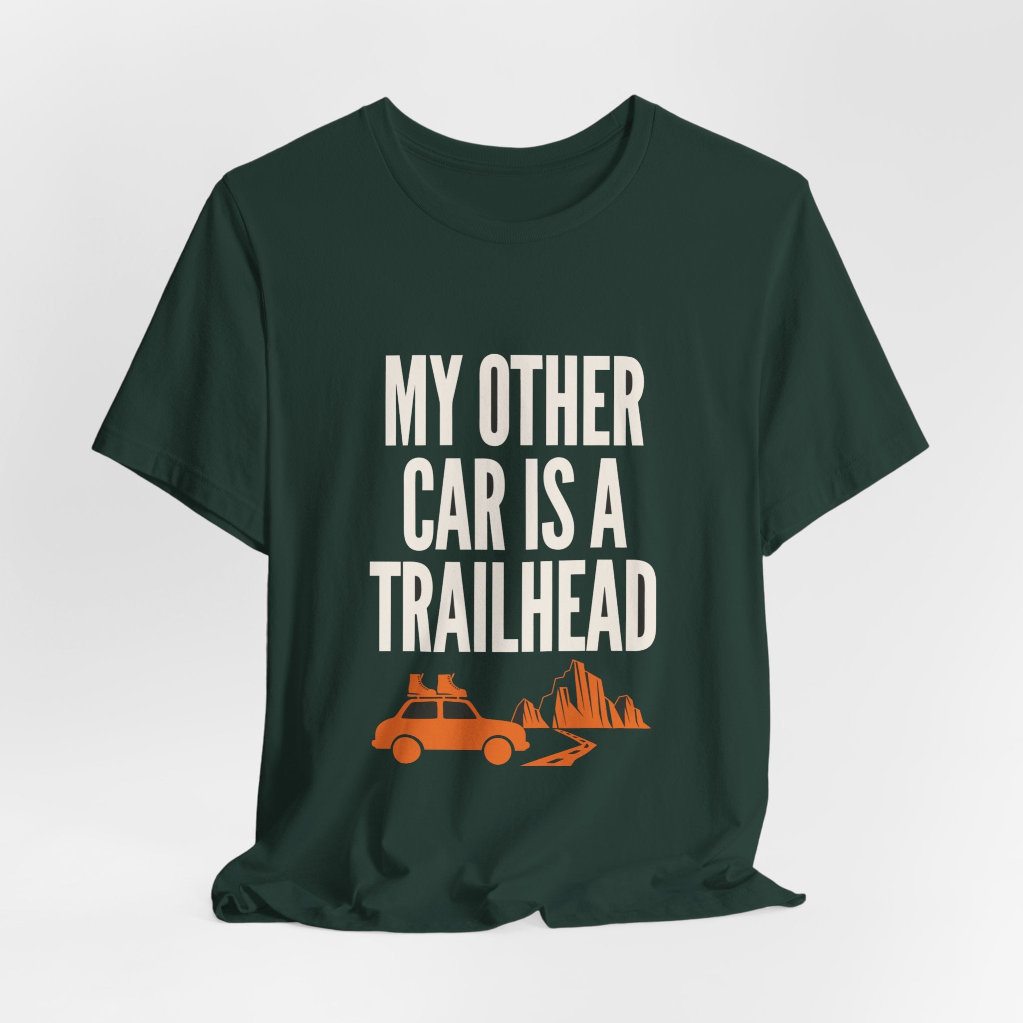 "My Other Car Is A Trailhead" Tee