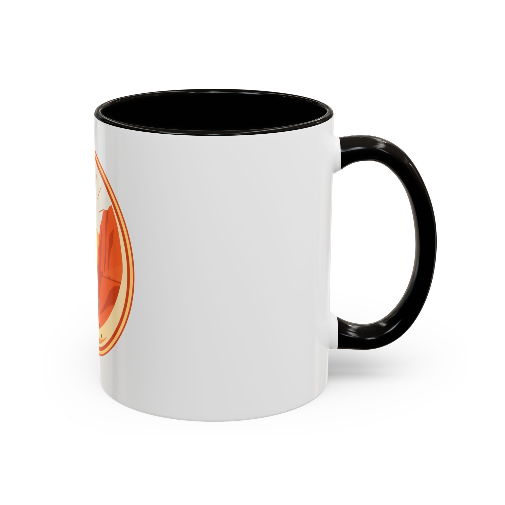 CanyonCache Canyon Badge Mug — Retro National-Park Camp Coffee Mug