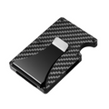 Slim RFID-Blocking Card Wallet — Carbon Fiber + Money Clip