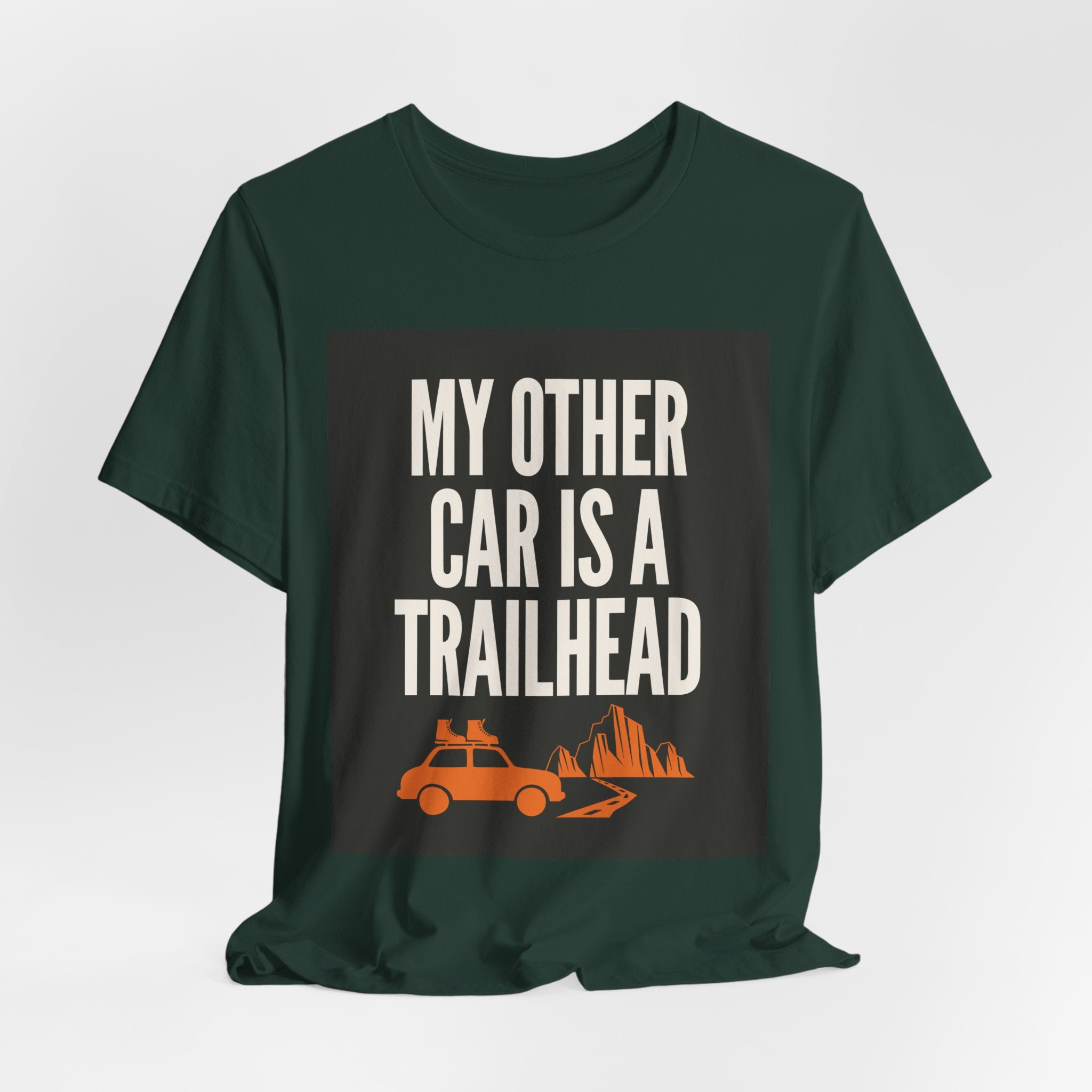 "My Other Car Is A Trailhead" Tee