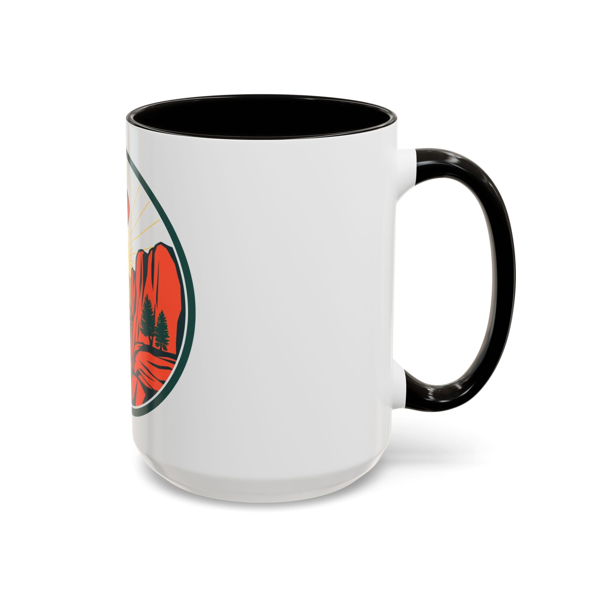 CanyonCache Disc Golf Canyon Mug — Retro Disc Golf Coffee Mug