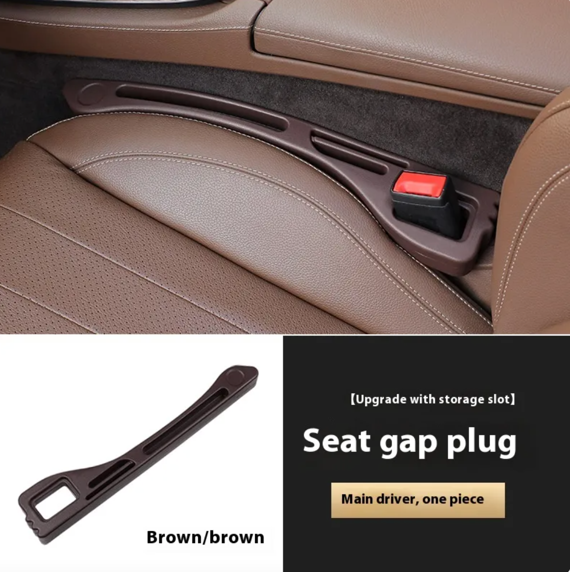 Car Seat Gap Filler — No More Lost Phones & Keys