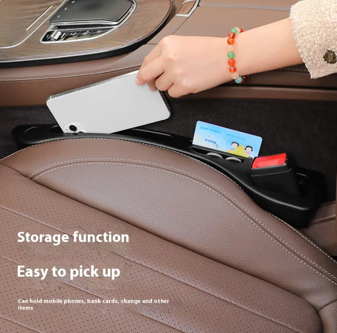 Car Seat Gap Filler — No More Lost Phones & Keys