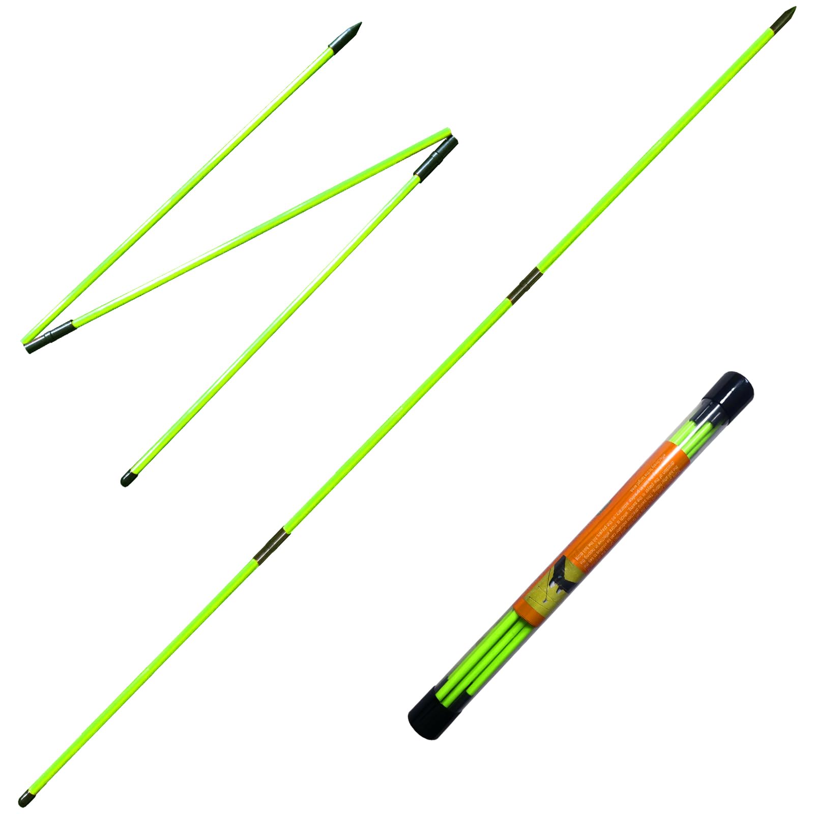 Golf Alignment Sticks – 48" Collapsible (2-Pack)