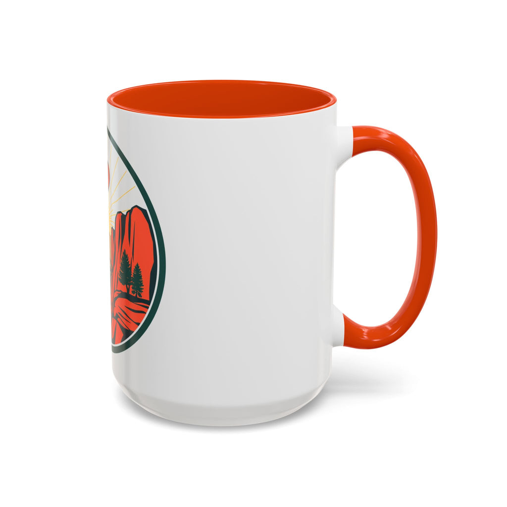 CanyonCache Disc Golf Canyon Mug — Retro Disc Golf Coffee Mug