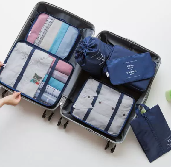 Travel Packing Cubes — Luggage Organizer Set