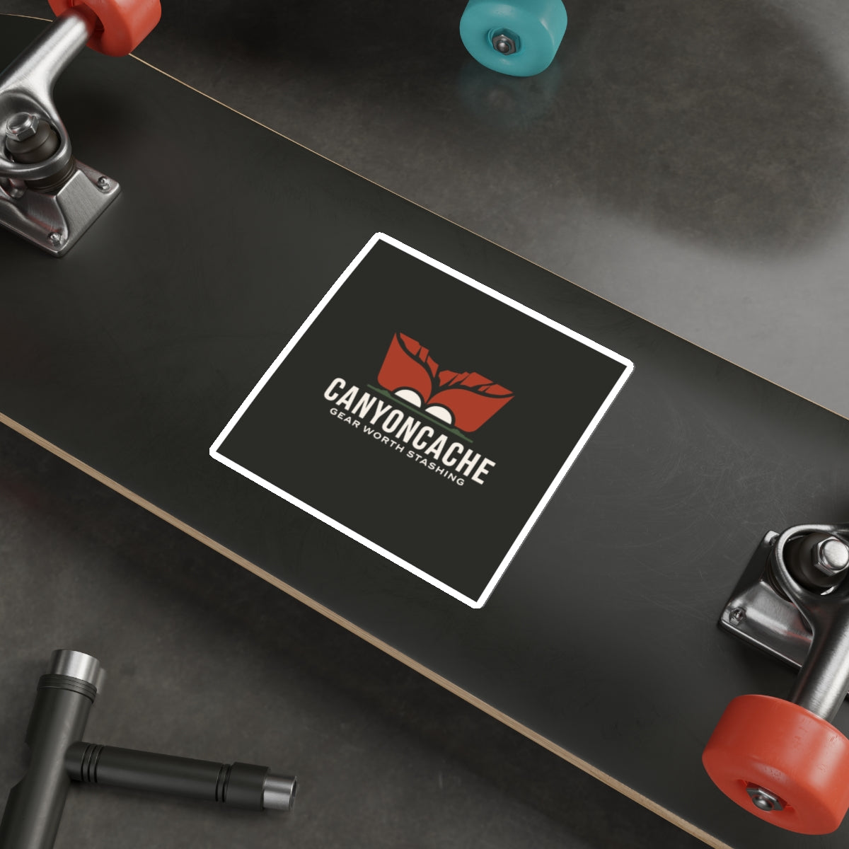 CanyonCache Logo Sticker