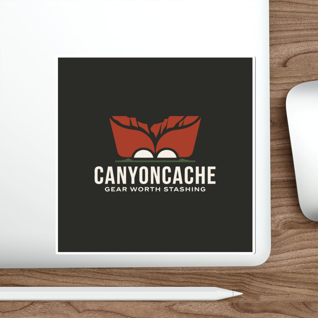 CanyonCache Logo Sticker
