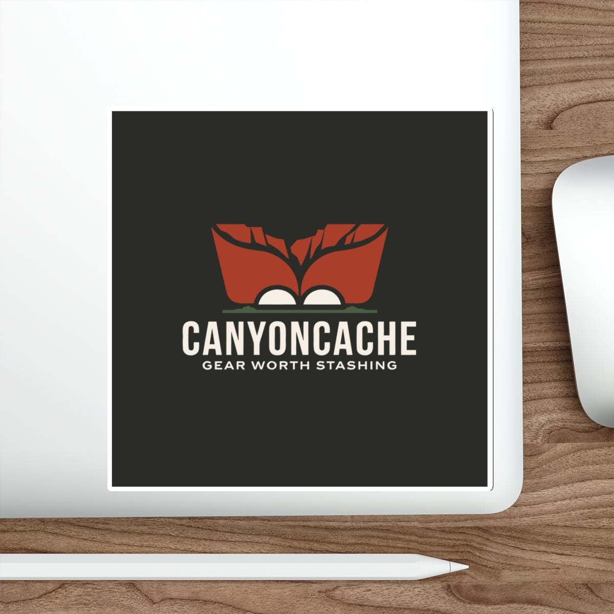 CanyonCache Logo Sticker
