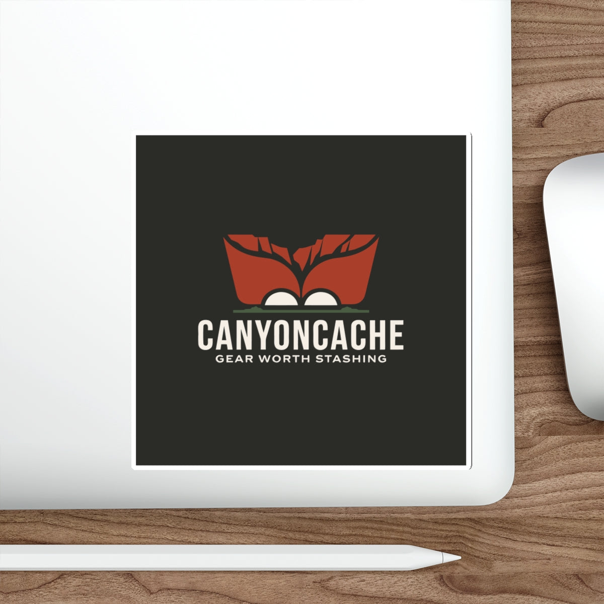 CanyonCache Logo Sticker