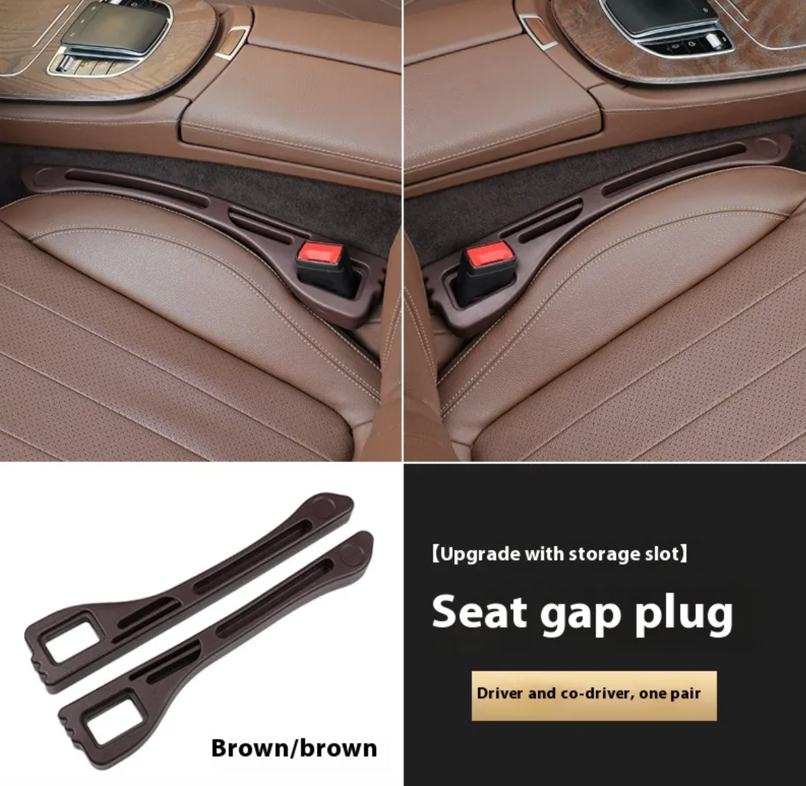 Car Seat Gap Filler — No More Lost Phones & Keys
