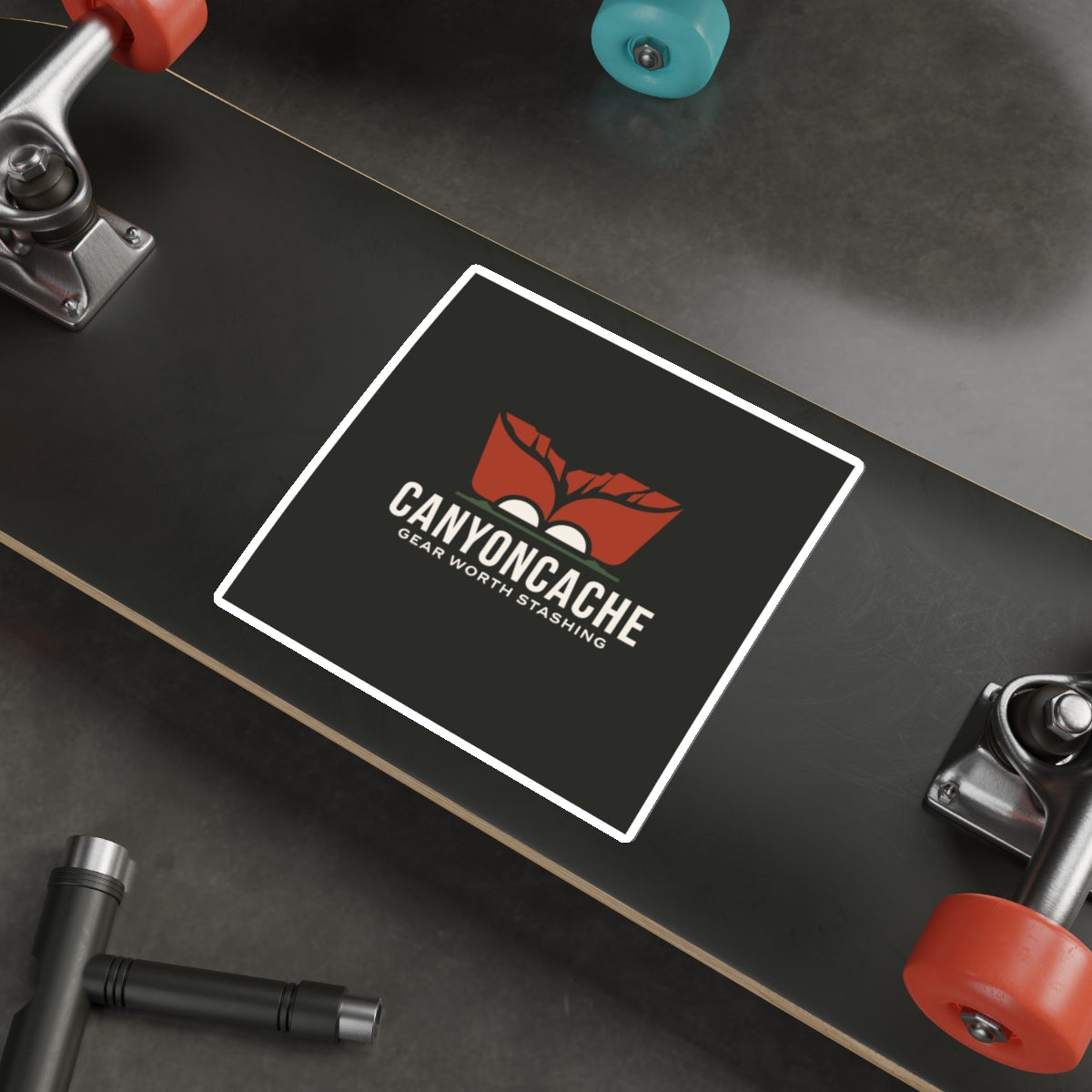 CanyonCache Logo Sticker