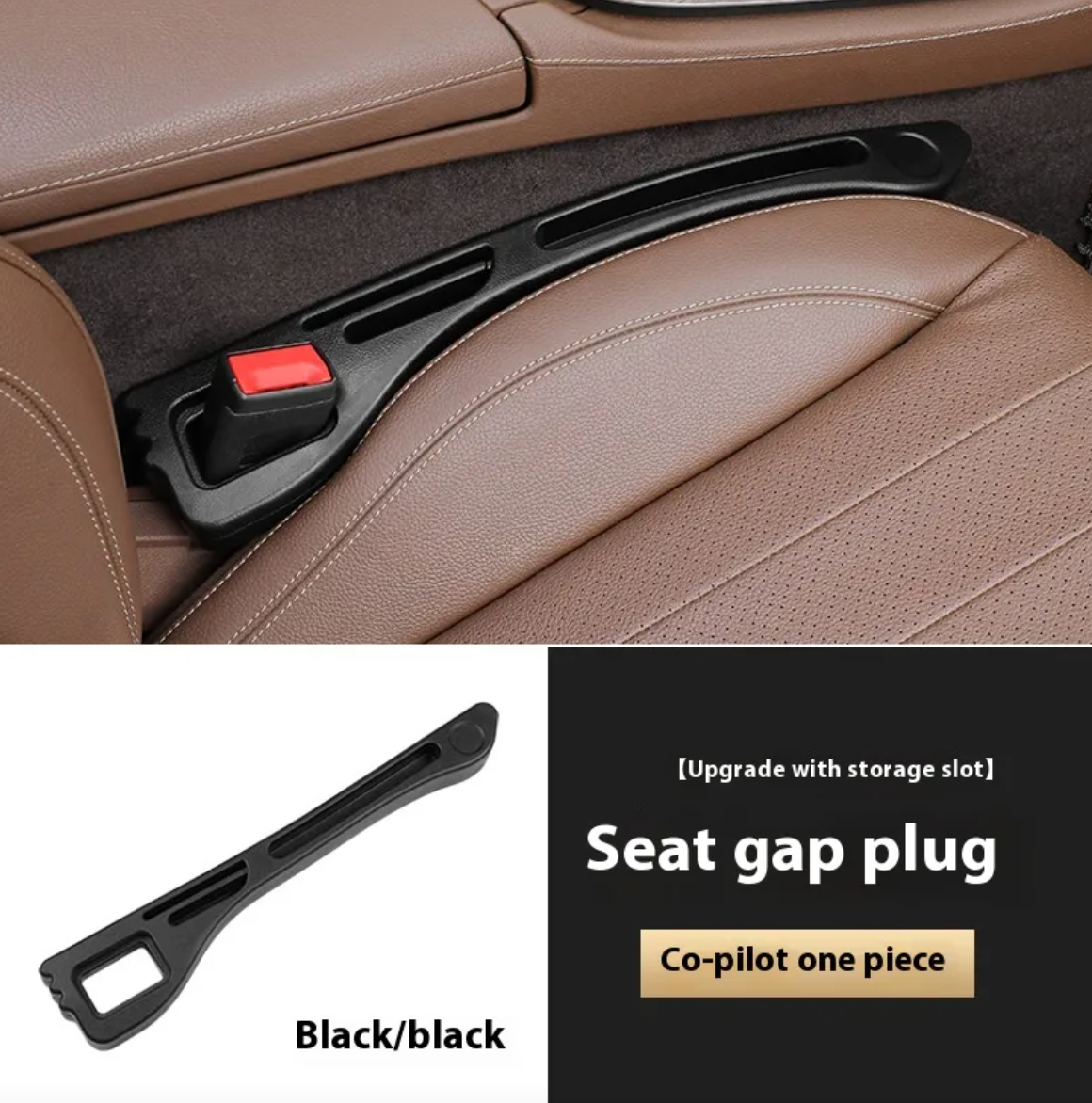 Car Seat Gap Filler — No More Lost Phones & Keys