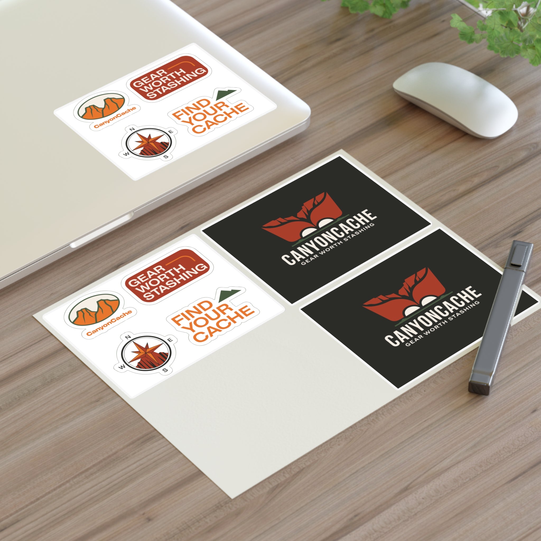 Trail Sticker Pack — 4 Die-Cut Stickers
