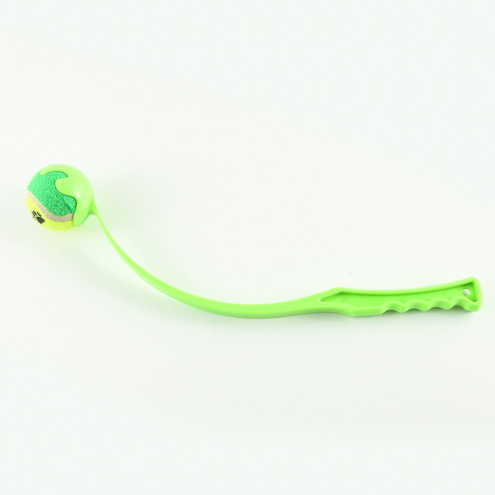 Dog Ball Launcher — Long-Range Fetch Thrower (with Ball)