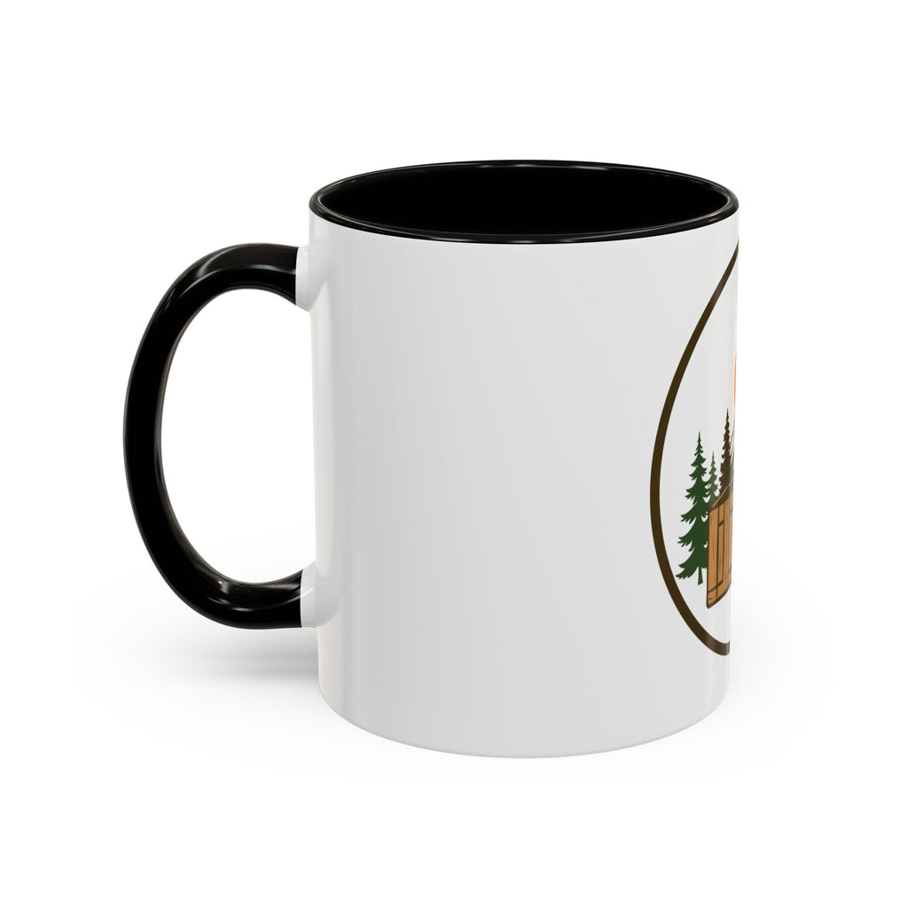 CanyonCache Cache Crate Mug — Retro Outdoor Camp Coffee Mug