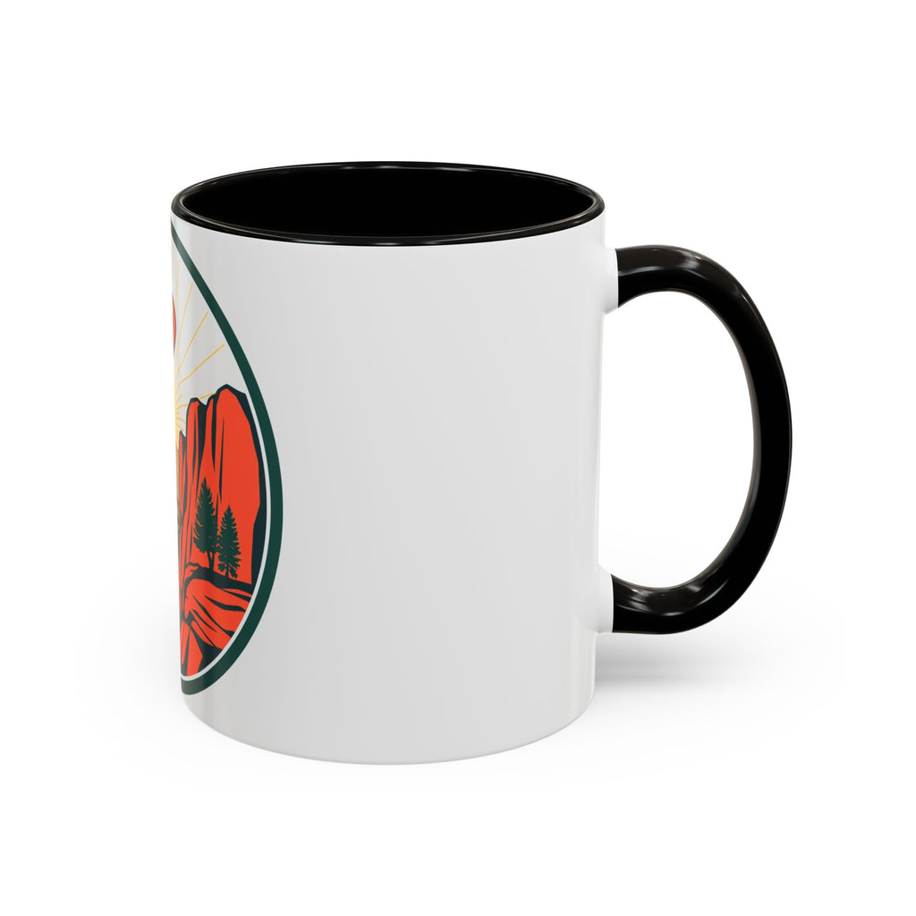 CanyonCache Disc Golf Canyon Mug — Retro Disc Golf Coffee Mug
