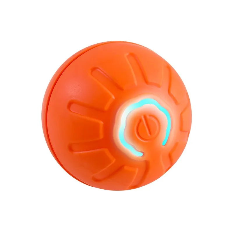Smart Interactive Pet Ball — Self-Rolling Dog & Cat Toy (USB)