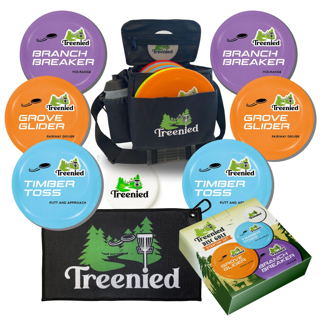 Disc Golf Starter Kit – 9-Piece Set with Bag