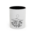 CanyonCache Minimalist Canyon Mug — Line-Art Mountain Coffee Mug