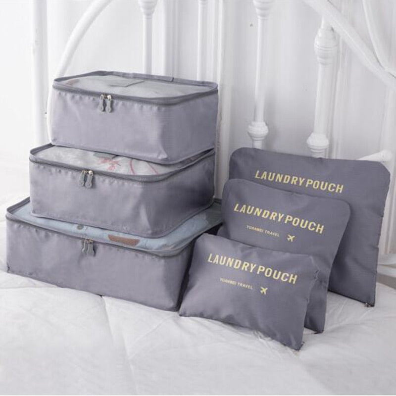 Travel Packing Cubes — Luggage Organizer Set