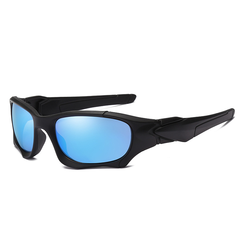 Polarized Sport Sunglasses — UV400 Lightweight Wraparound