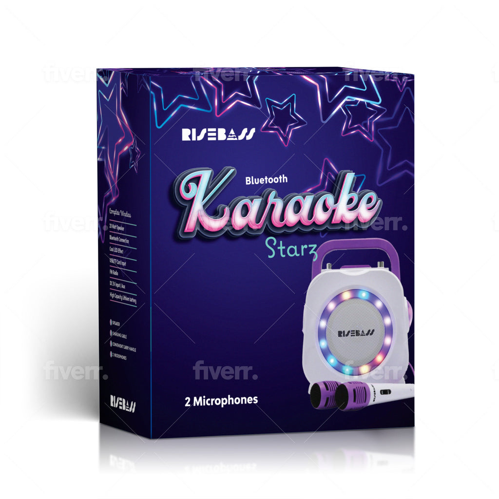 Dual Mic Bluetooth Karaoke Speaker System