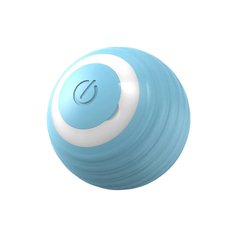Smart Interactive Pet Ball — Self-Rolling Dog & Cat Toy (USB)