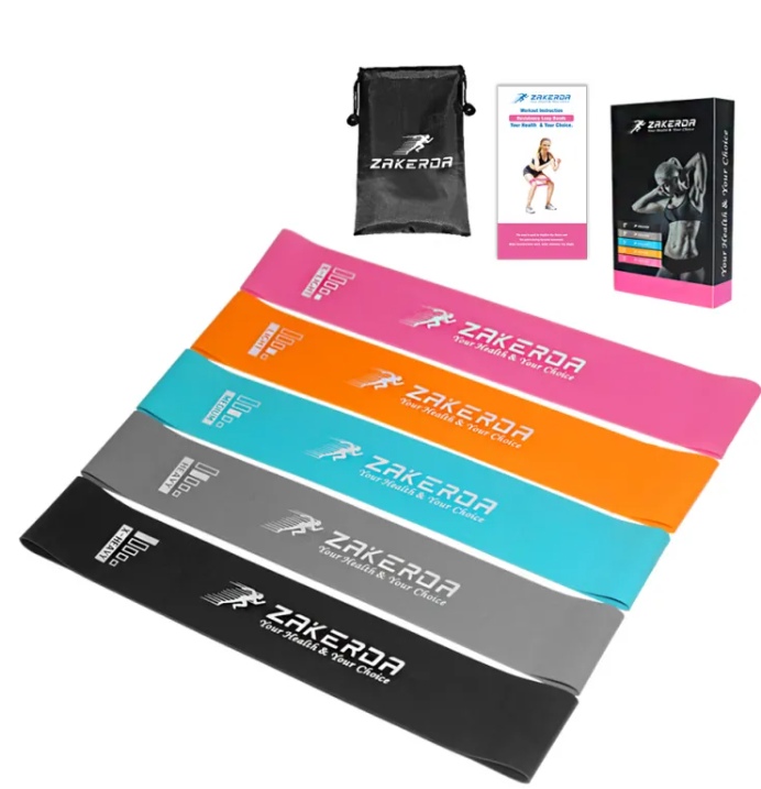 Resistance Loop Bands — 5-Level Set for Yoga & Strength