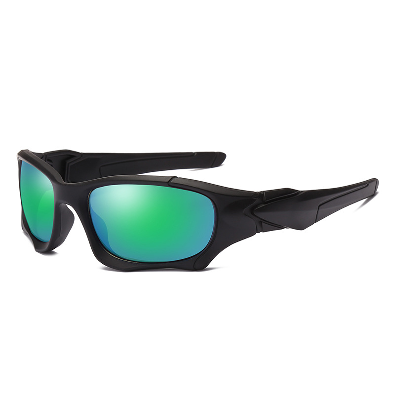 Polarized Sport Sunglasses — UV400 Lightweight Wraparound