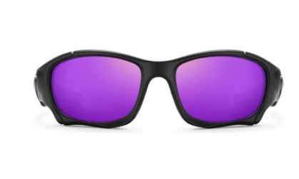 Polarized Sport Sunglasses — UV400 Lightweight Wraparound