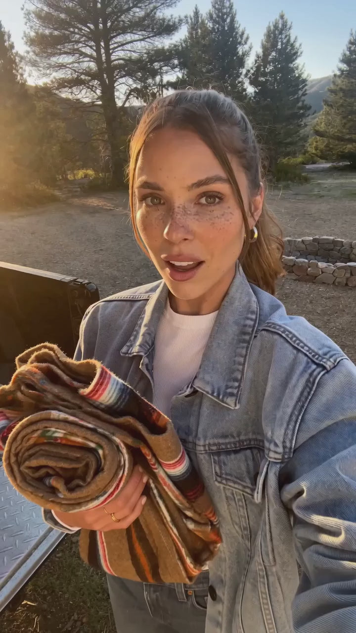 Serape Camp Blanket XL video ad